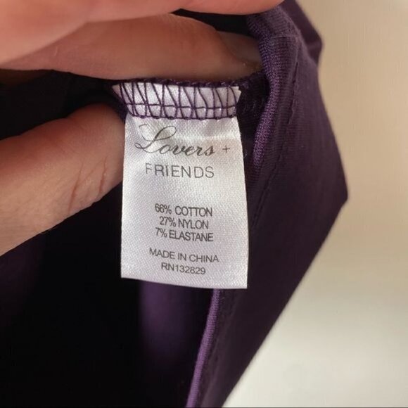 Lovers + Friends Valentine Dress Purple NWT XS - Picture 8 of 10